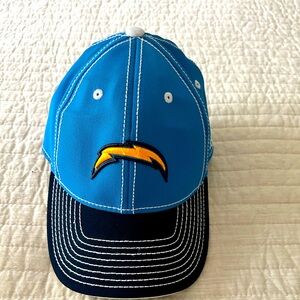 Reebok NFL San Diego Chargers fitted hat.  Size S/M